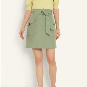 NWT Ann Taylor Green Skirt